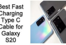 Galaxy S20을위한 7 가지 고속 충전 유형 C 케이블