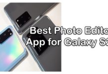 Galaxy S20을위한 7 가지 최고의 사진 편집기 앱