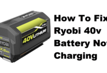 Ryobi 40v 배터리가 충전되지 않는 문제를 해결하는 방법