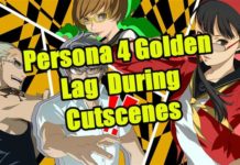 페르소나 4 컷신 중 골든 래그 빠르고 쉬운 수정