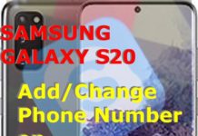 Galaxy S20 Skype 앱에서 새 전화 번호를 추가하는 방법