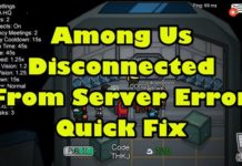 우리 중 서버에서 연결이 끊긴 오류 빠른 수정