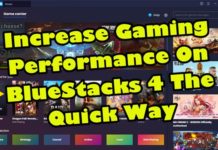 BlueStacks 4에서 게임 성능 향상 빠른 방법