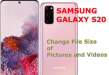 Galaxy S20에서 사진 및 비디오의 파일 크기를 변경하는 방법