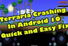 Android 10에서 Terraria가 충돌하는 빠르고 쉬운 수정