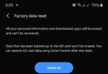 Samsung Galaxy 기기를 초기화하는 방법 (Android 10)