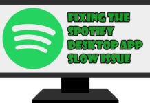 Spotify 데스크탑 앱 느린 문제 해결