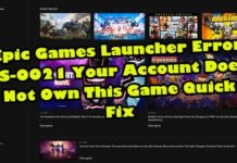 에픽 게임즈 런처 오류 LS-0021 빠른 수정