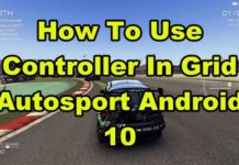 Grid Autosport Android 10에서 컨트롤러를 사용하는 방법