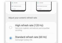 더 나은 모션 스무딩을 위해 Galaxy S20 재생률을 변경하는 방법