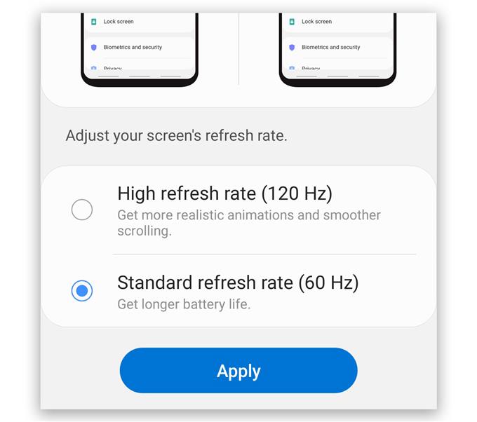 Galaxy Sのリフレッシュレートを変更してモーションの滑らかさを向上させる方法 Androidのマニュアル 噂 ニュース