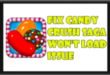 Candy Crush Saga가로드되지 않는 문제 수정