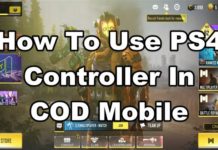 COD Mobile에서 PS4 컨트롤러를 사용하는 방법