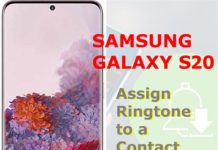 Galaxy S20에서 연락처에 벨소리를 할당하는 방법