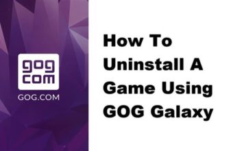 Como desinstalar um jogo usando o GOG Galaxy