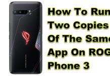 ROG Phone 3에서 동일한 앱의 두 복사본을 실행하는 방법