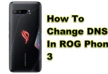 ROG Phone 3에서 DNS를 변경하는 방법