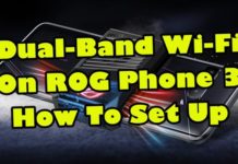 ROG Phone 3의 듀얼 밴드 Wi-Fi 설정 방법