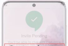 Galaxy S20에서 행 아웃 초대를 맞춤 설정하는 방법