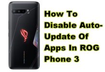 ROG Phone 3에서 앱 자동 업데이트를 비활성화하는 방법