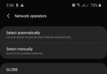 Samsung에서 수동으로 네트워크에서 연결을 끊는 방법 (Android 10)