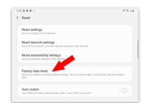 Galaxy Tab S6을 초기화하는 방법