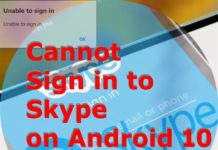 Android 10에서 Skype에 로그인 할 수없는 경우 수행 할 작업 | 로그인 할 수없는 오류