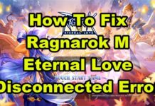 Ragnarok M Eternal Love 연결 끊김 오류 빠른 수정