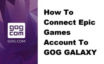 Como conectar uma conta da Epic Games a GOG GALAXY