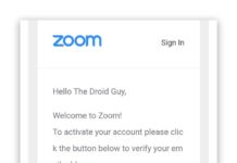 확대 / 축소 활성화 이메일을받을 수없는 경우 수행 할 작업