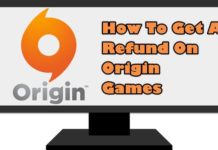 Origin 게임에서 환불받는 방법