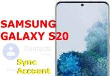 Galaxy S20에서 계정 연락처를 동기화하는 방법