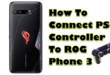 ROG Phone 3에 PS4 컨트롤러를 연결하는 방법