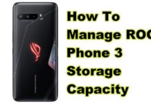 ROG Phone 3 저장 용량 관리 방법