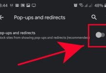 Chrome에서 팝업 광고를 차단하는 방법
