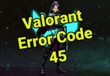 용맹 오류 코드 45 빠르고 쉬운 수정