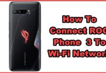 ROG Phone 3를 Wi-Fi 네트워크에 연결하는 방법
