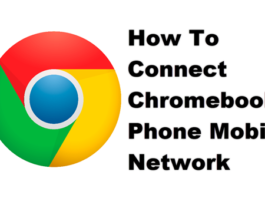 Como conectar o Chromebook à rede móvel do telefone
