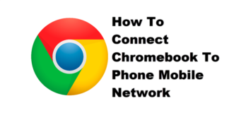 Como conectar o Chromebook à rede móvel do telefone