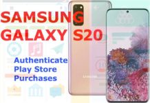 Galaxy S20에서 Play 스토어 구매를 인증하는 방법
