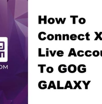 Como conectar a conta do Xbox Live ao GOG GALAXY