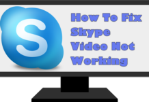 Skype 비디오가 작동하지 않는 문제를 해결하는 방법