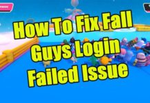 Fall Guys 로그인 실패 문제를 해결하는 방법