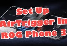 ROG Phone 3에서 AirTrigger 설정