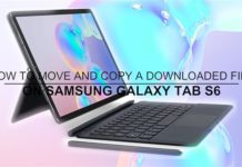 다운로드 한 파일을 Samsung Galaxy Tab S6의 다른 폴더로 이동 및 복사하는 방법