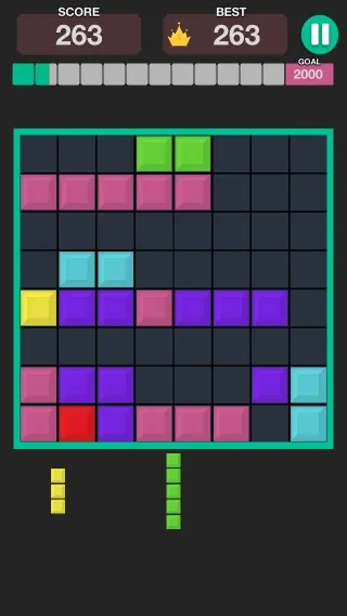 Gioco di puzzle a blocchi tetris per ios