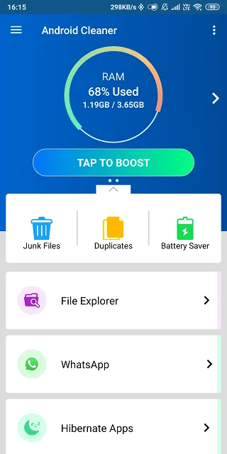 Android Cleaner Apps hirdetések nélkül, hogy valóban működik 4