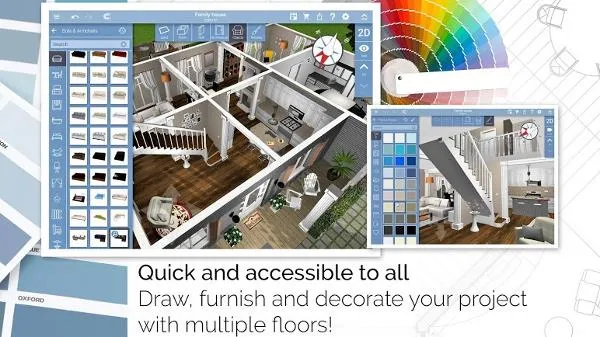 aplicație de planificare a casei - Home Design 3D