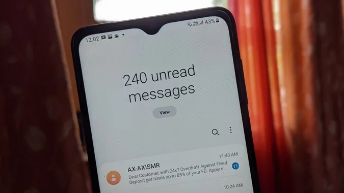 Ändra tonen i Samsung SMS