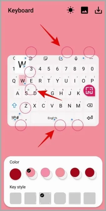 Personalizar el teclado Samsung en el teléfono Galaxy
